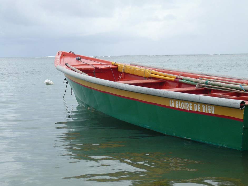 Boat Sea Martinique Caribbean