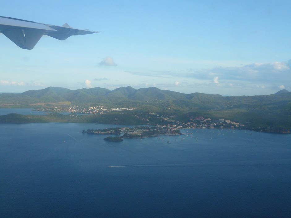Three-Islets Caribbean-Sea Martinique Plane-View
