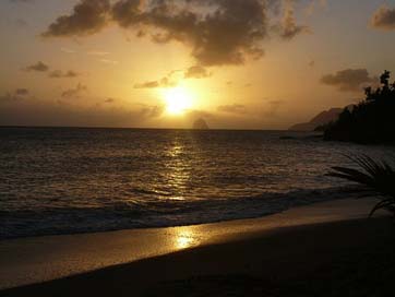 Sunset Martinique Beach Sky Picture