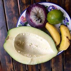 Exotic-Fruits  Bananas Martinique Picture