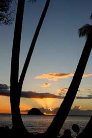 Martinique Landscape Beach Sunset Picture
