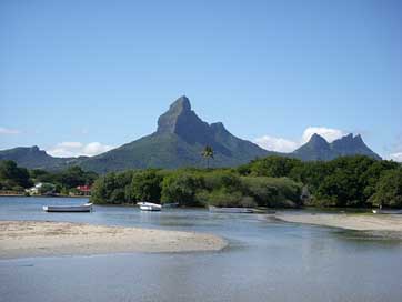 Mauritius Sky Blue Beach Picture