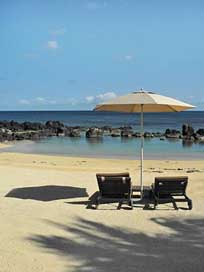 Mauritius Stones Sand Beach Picture
