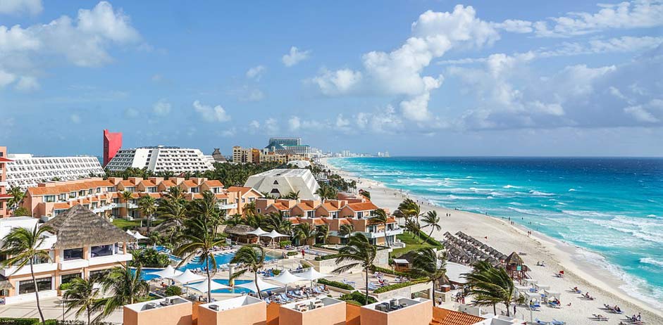 Beach Tropical Mexico Cancun