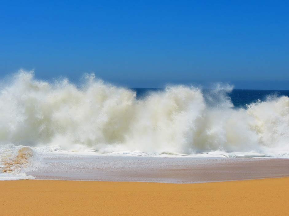 Cabo Mexico Lover'S-Beach Crashing-Waves