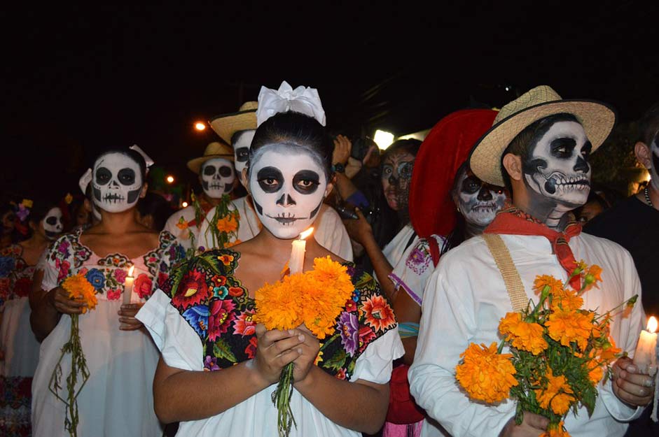 Skeleton Skull Mexico Day-Of-The-Dead