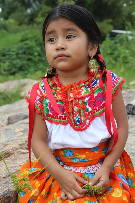 Indian Mexico Chatina Girl