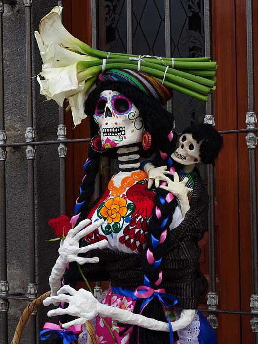 Catrina Tradition Day-Of-The-Dead Mexico