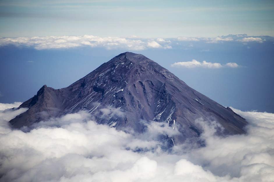 Peak Mexico Volcano Popocatpetl
