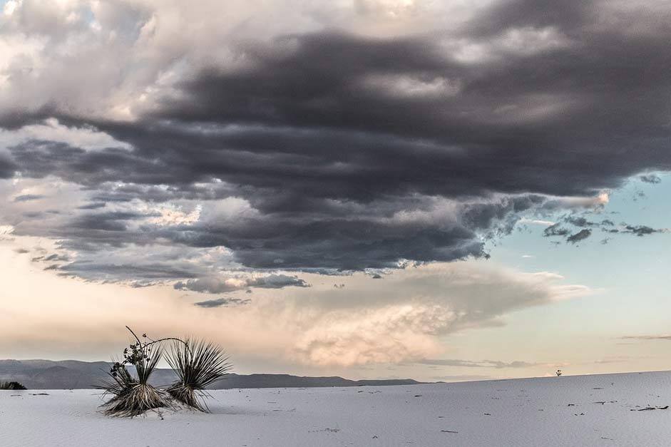 Landscape Scenic White Sand