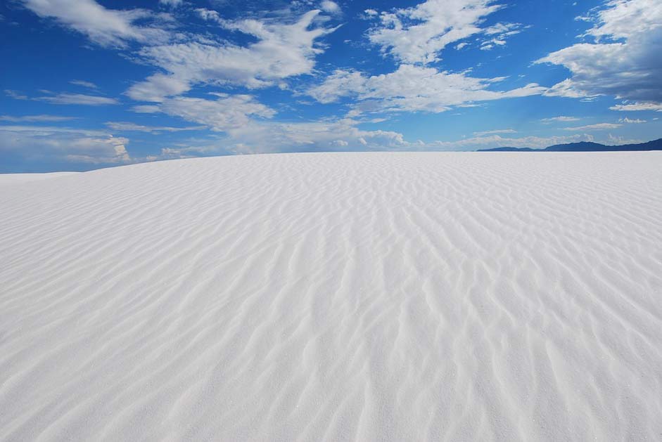 Landscape Scenic White Sand