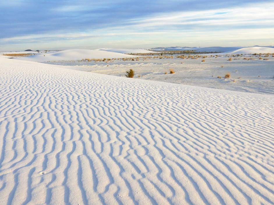 Landscape Scenic White Sand