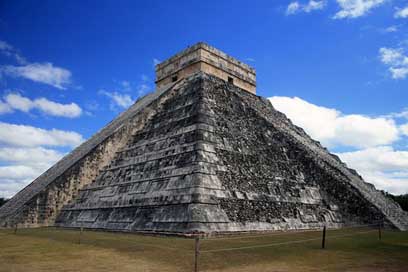 Pyramid Mexico Ancient Maya Picture