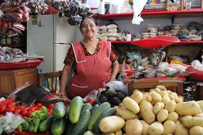 Market Chatina Indian Mexico Picture