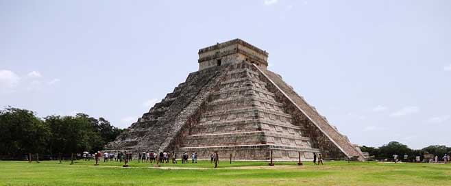 Cancun Temple Maya Pyramid Picture