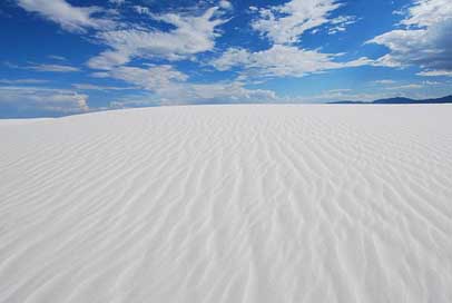 Sand Scenic Ripples White Picture