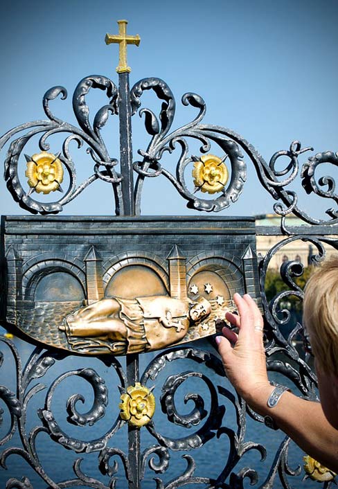 Holy Nepomuk Prague Charles-Bridge