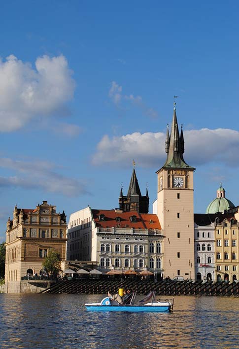 Bridge Historic-Center Prague Czech-Republic