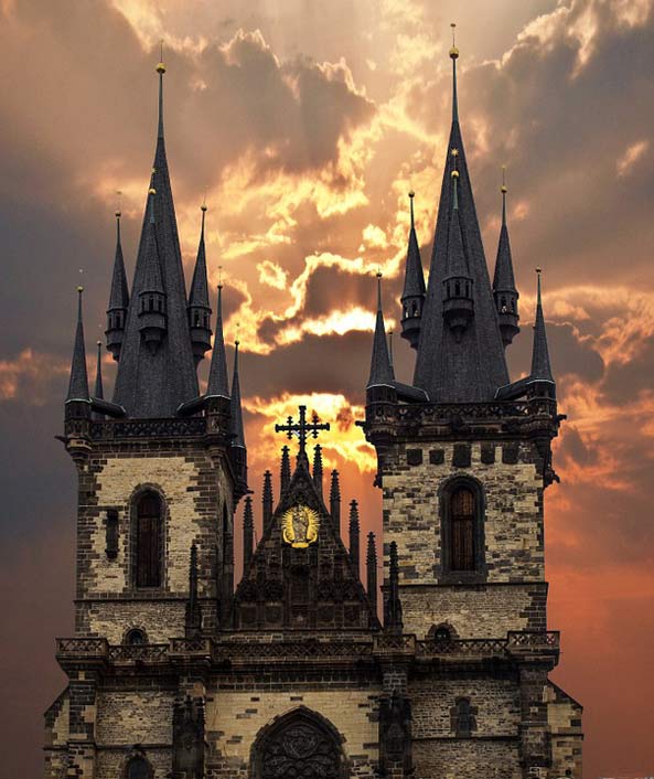 Historic-Center Czech-Republic Churches Prague