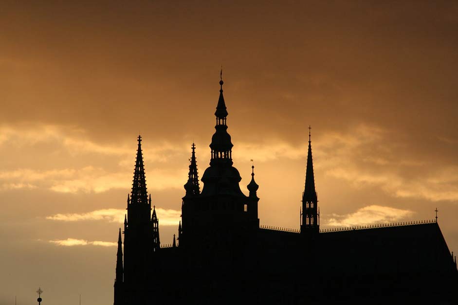 Prague-Castle Charles-Bridge Czech-Republic Prague