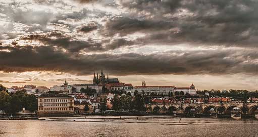 Prague Architecture City Czech-Republic Picture