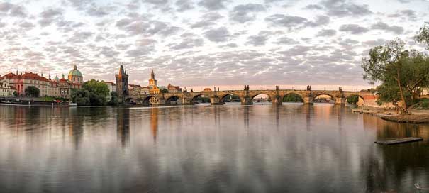 Prague View Czech-Republic Panorama Picture