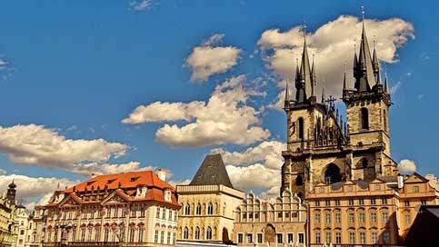 Czech-Republic Architecture Moldova Prague Picture