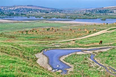 Moldova Stream Scenic Landscape Picture