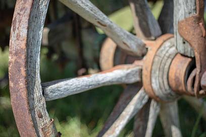 Wheel Medieval Old Rust Picture