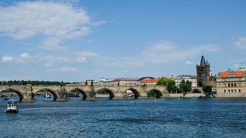 Prague Charles-Bridge Czech-Republic Moldova Picture