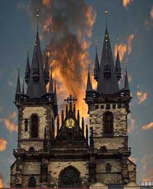 Mary'S-Church Europe Wenceslas-Square Prague Picture
