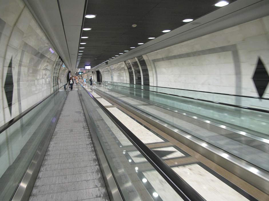 Tunnel Train Tracks Corridor