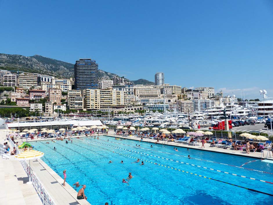 Pool Outdoor-Pool Swimming-Pool Monaco