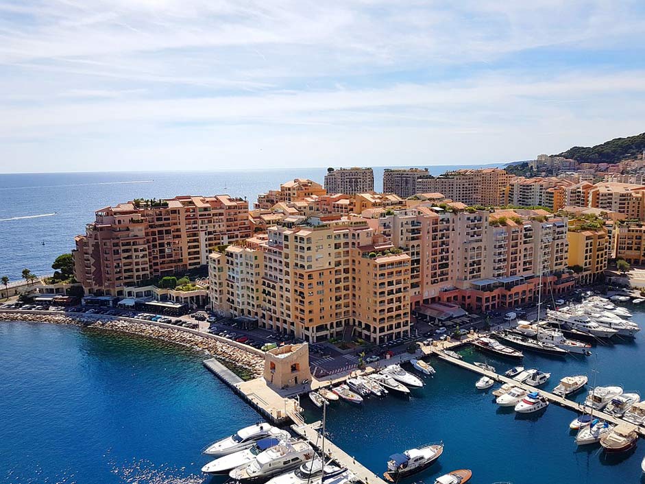 Cote-D'Azur French-Riviera Monaco Sea-Port