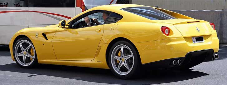 Ferrari Monaco Luxury Yellow Picture