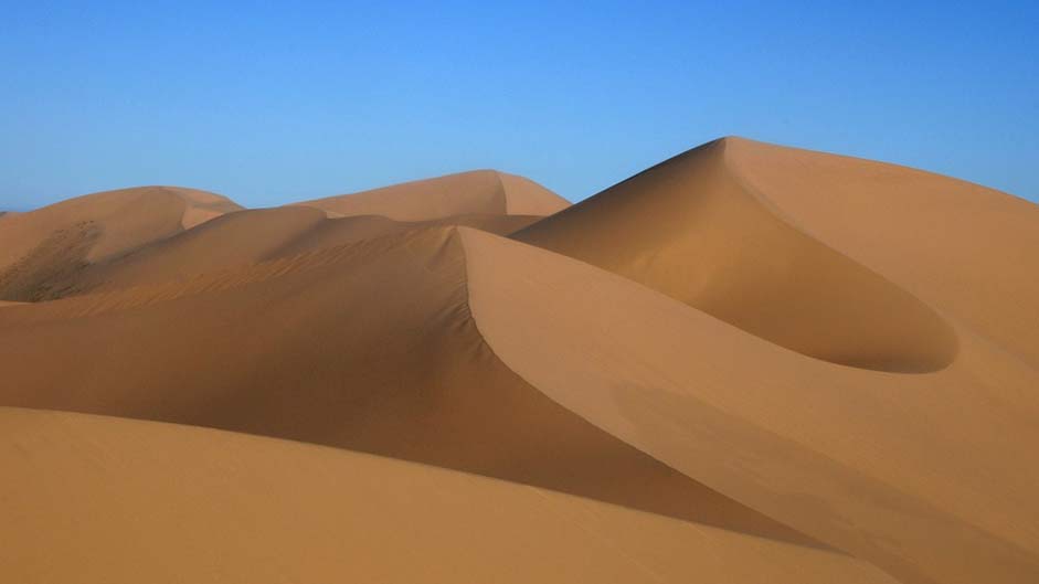 Gobi Desert-Landscape Sand-Dune Mongolia