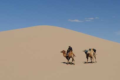 Mongolia Sand-Dune Gobi Desert Picture