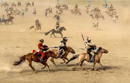 Horse War Warrior Mongolia Picture