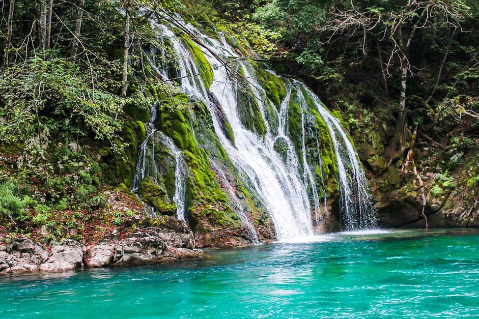 Mountains Cascade Montenegro Canyon