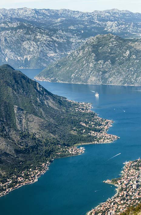 Ship Blue Montenegro Kotor