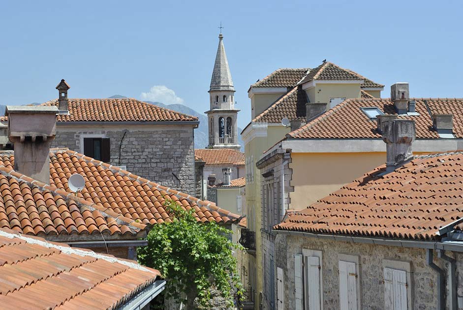 Mediterranean Old-Town Budva Montenegro
