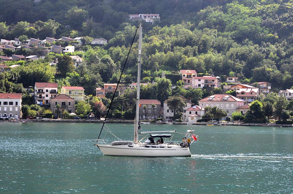 Boat Sea Sailboat Montenegro