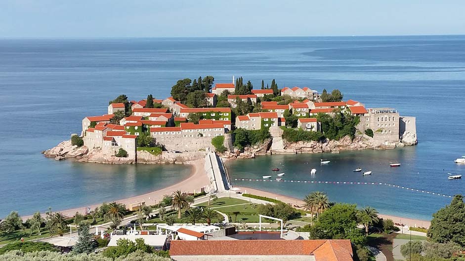 Vacations Island Sveti-Stefan Montenegro