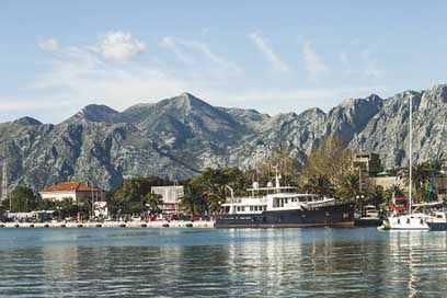 Kotor Ship Sea Montenegro Picture