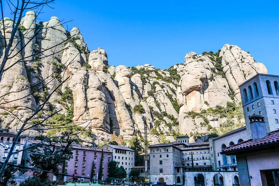 Rock Mountain Montserrat Monastery