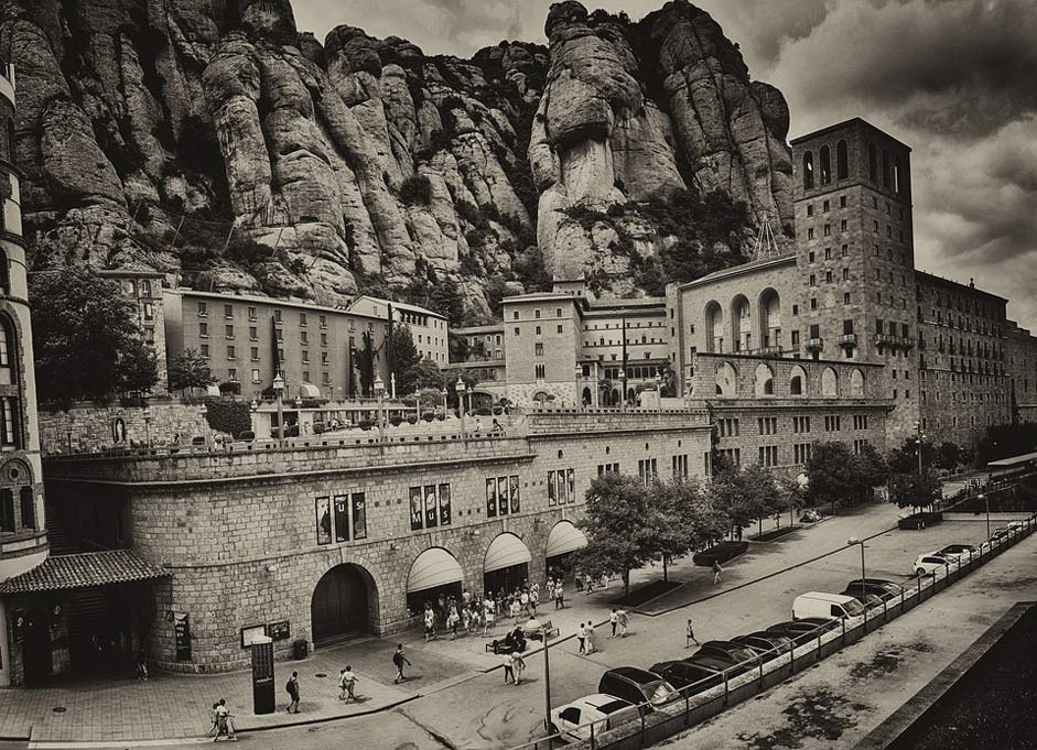 Spain Catalonia Monastery Montserrat