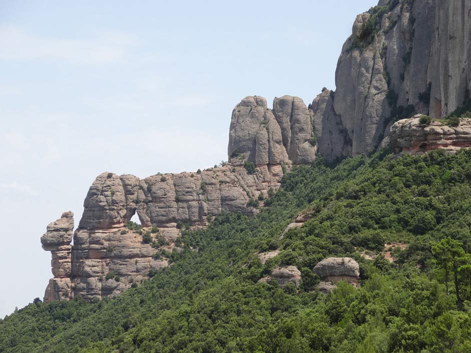 Escalation Rock Mountain Montserrat
