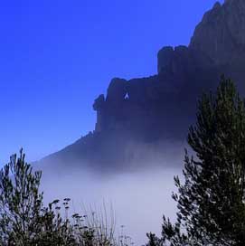 Fog Montserrat Horizon Inversion Picture