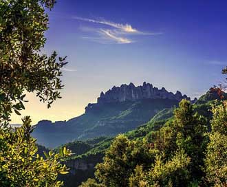Montserrat Mountains Nature Landscape Picture