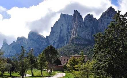Montserrat Catalunya Catalonia Mountain Picture